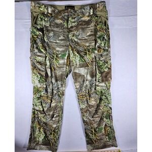 Rocky Mens Camo Hunting Pants ScentIQ Atomic Camouflage 2XL 600555 Green Brown